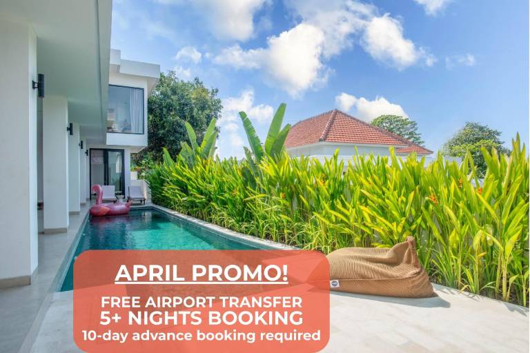 Villa with private pool, garden & patio | Suitable for remote work | Pet-friendly in Canggu