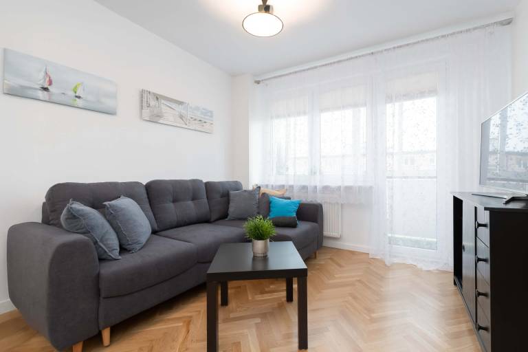 Skwer Kosciuszki 17-19 Gdynia Spacious Apartment Next to the Sea Balcony in Gdynia
