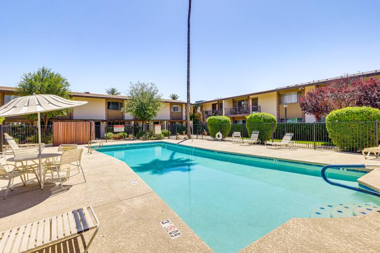 Steps to Old Town Scottsdale Townhome w Pool