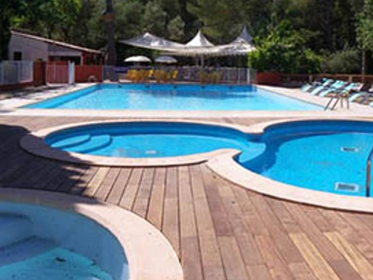 Mobile home with jacuzzi, terrace & pool — photo 3
