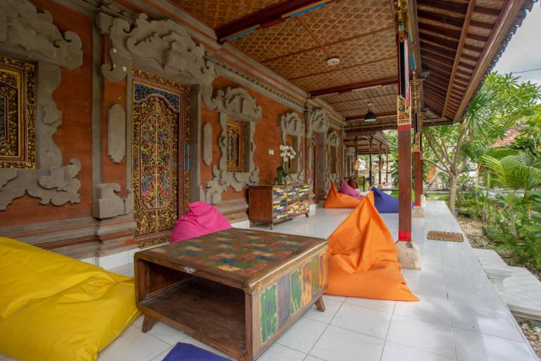 Nushe Hostel in Penida Island