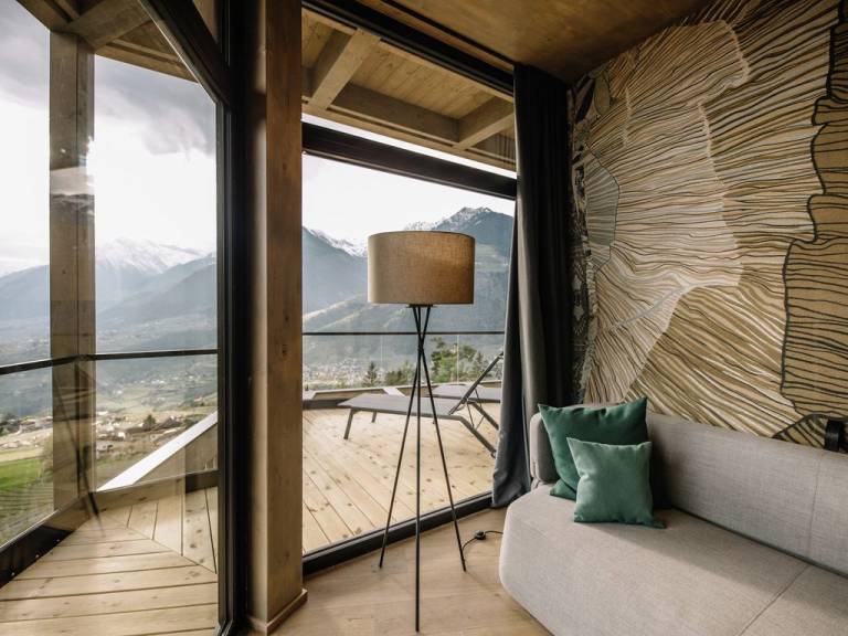 Ferienwohnung mit Hund in Schenna f&uuml;r max. 2 Personen