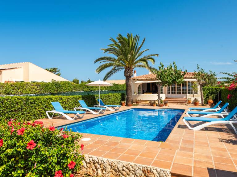 Ferienhaus in Cala en Blanes, Cala Santandria für max. 6 Personen Ferienhaus in Cala en Blanes, Cala Santandria für max. 6 Personen