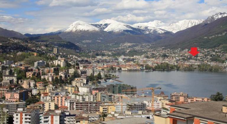 Apartment with grill & patio in Lugano