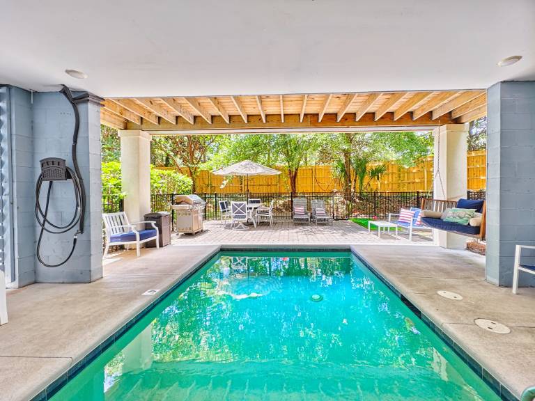 Vacation home with barbeque & private pool in Hilton Head Island, SC