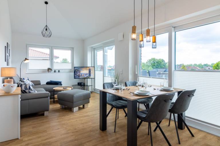 Exklusive Wohnung "Penthouse No. 5"  hinter dem Deich: Luxus und Komfort in Hooksiel — photo 3