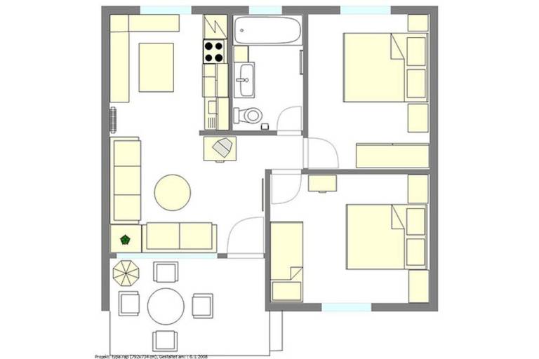Vacation home with barbecue, patio & yard — photo 5