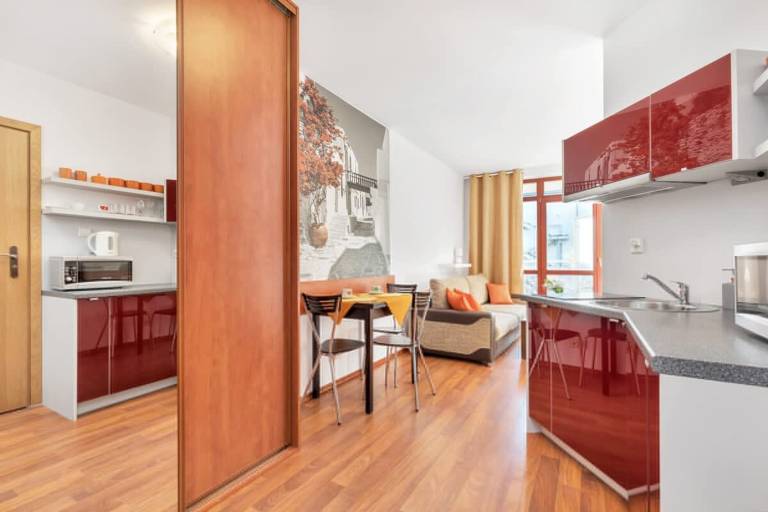 R a Wiatr w Cosy Studio Close to Beach Balcony — photo 4