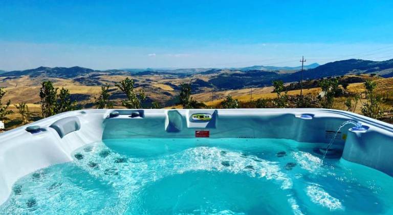 Farm with pool, sauna & patio in Enna