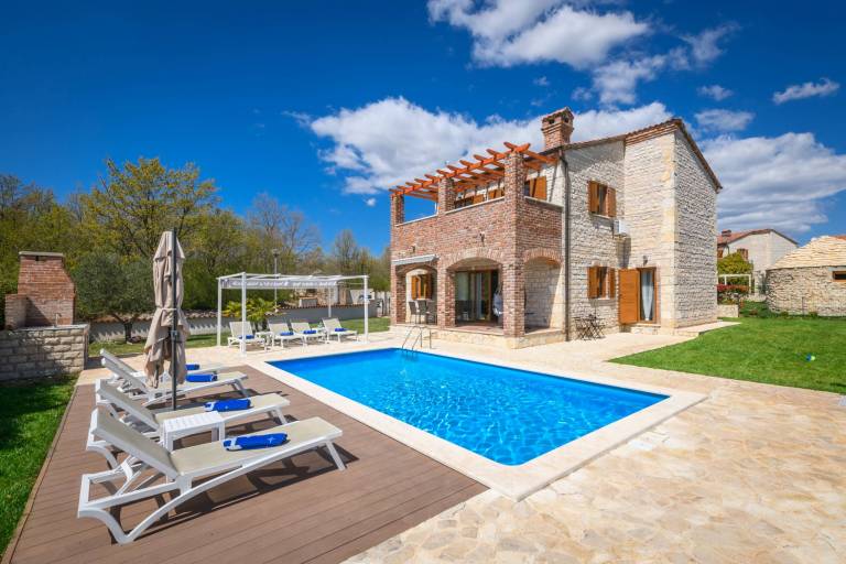 Ferienhaus in Butkovići, Juršići f&uuml;r max. 8 Personen