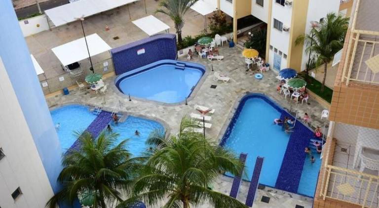 Rental apartment with pool in Caldas Novas