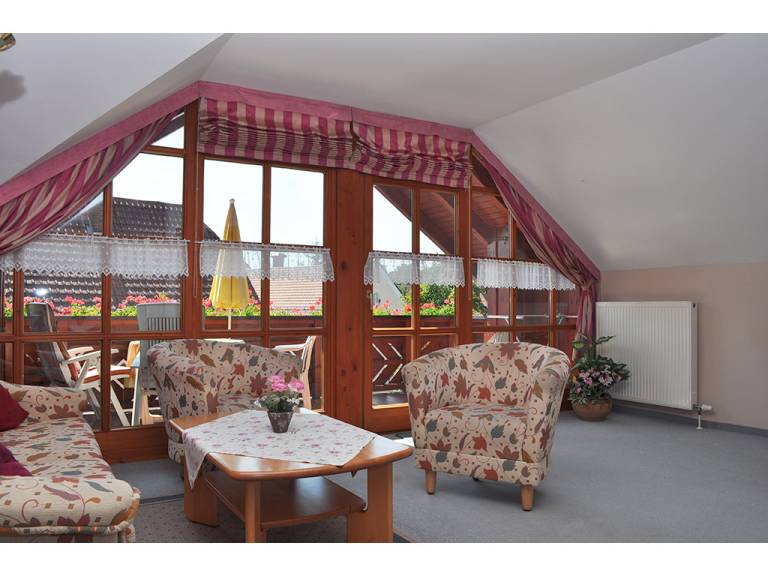 Suite 58qm mit großem Balkon und WLAN