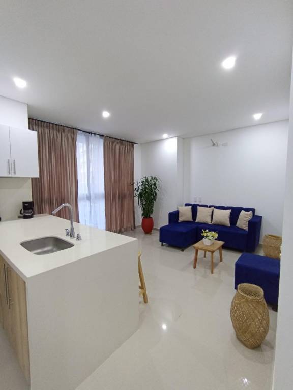 Comfort 1 block from the beach in Santa Marta