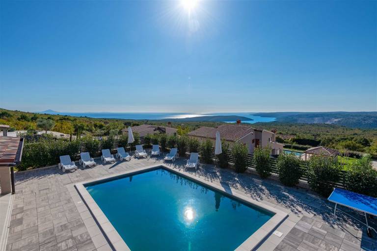 Villa with barbeque, yard & patio | Pool view — photo 2