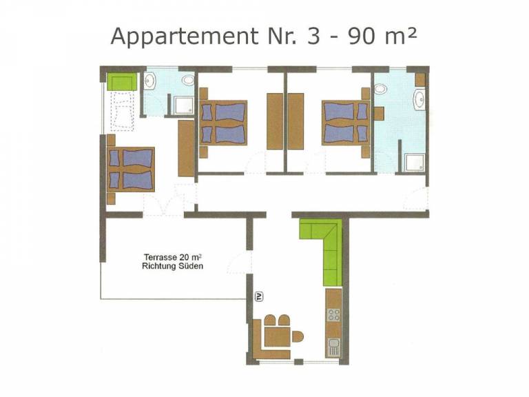 Ferienwohnung in Andrian für max. 6 Gäste