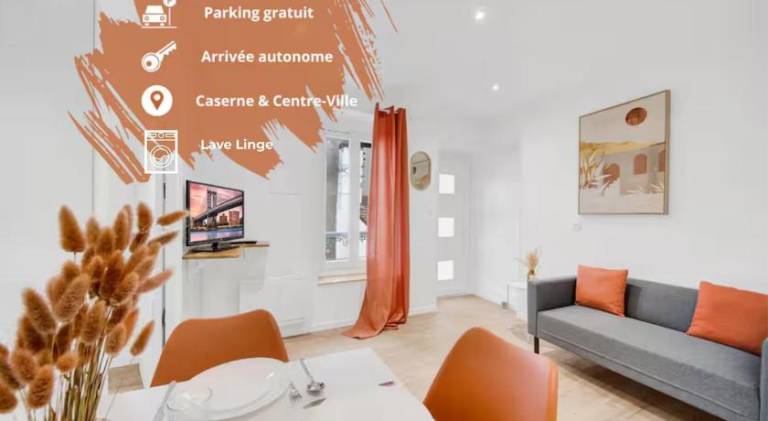 Rental apartment with 1 room for 3 persons in Chalon-sur-Saone