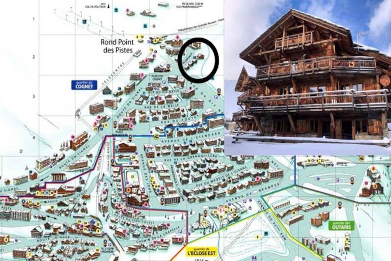 Rental apartment with sauna & terrace in Huez