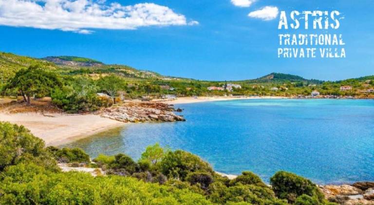 Fully equipped vacation home with patio, yard & barbeque | Suitable for remote work | Pet-friendly in Thasos