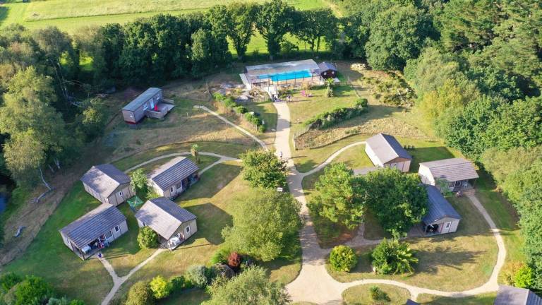 Gite with grill, heated pool & garden | Nature view — photo 3