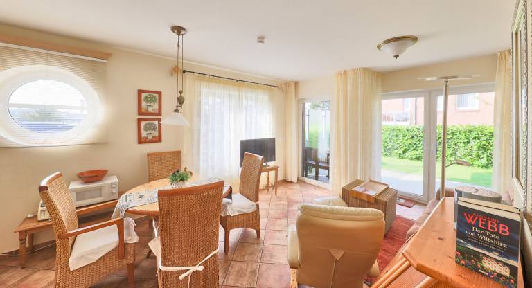 Ferienwohnung mit Hund in Duhnen, Nordseeküste f&uuml;r max. 2 Personen