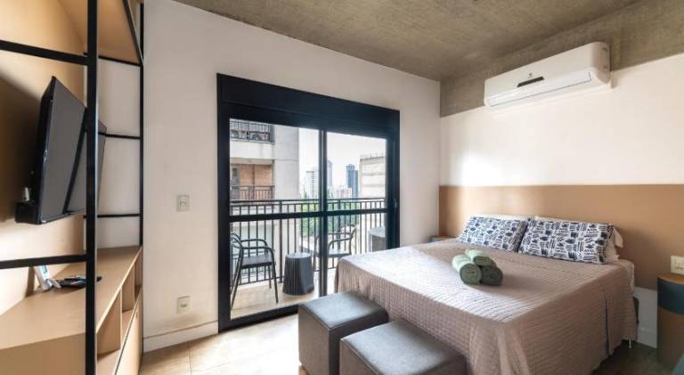 Charming rental apartment | Perfect for remote work | Pets allowed in Paulista