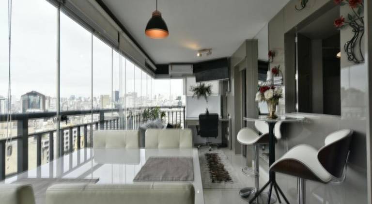 Rental apartment with pool in Paulista