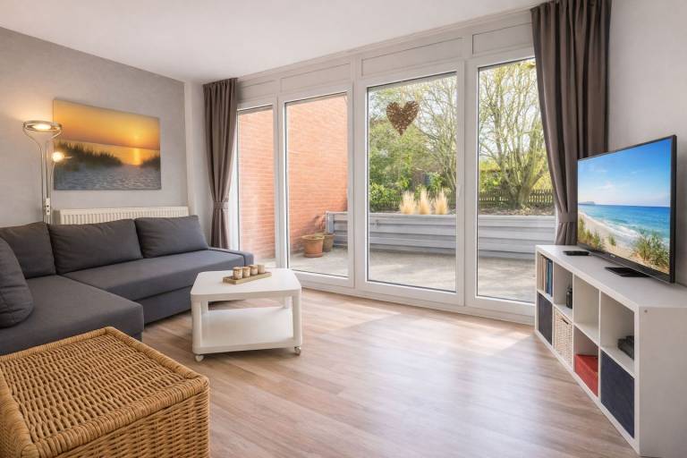 Apartment Strandlust – Komfort in Strandnähe mit Terrasse und Privatparkplatz — photo 3