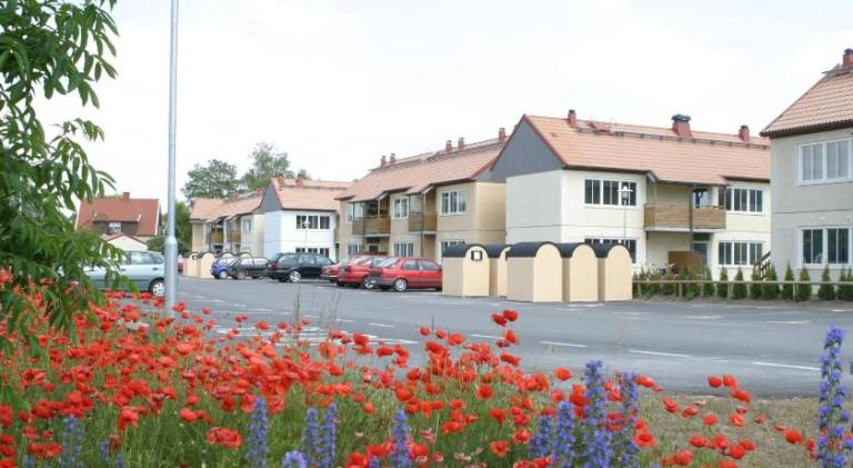 Serviced apartment with yard in Visby