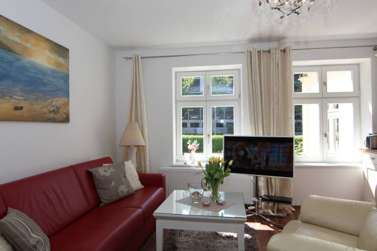 Ferienwohnung mit Hund inSeebad Heringsdorf Usedom f&uuml;r max. 3 Personen