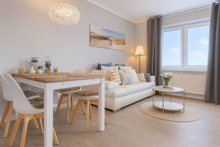 Komfortables Apartment mit Balkon und moderner Ausstattung nahe Sandstrand — photo 4