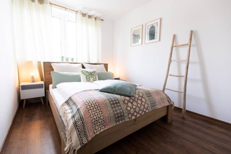 SmartFewo Penthouse BBQ Balkon Parkplatz