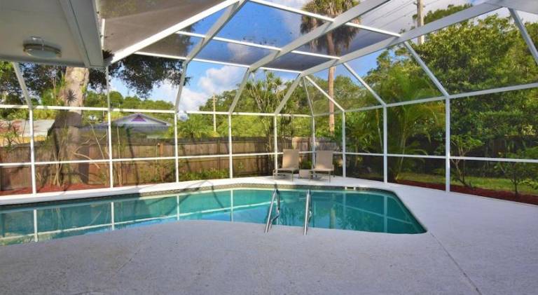 Vacation home with pool in Sarasota, FL