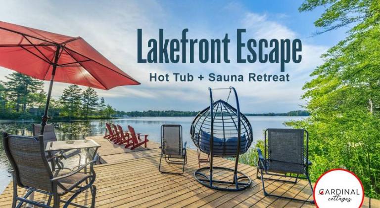 House with sauna & hot tub in Gravenhurst, ON