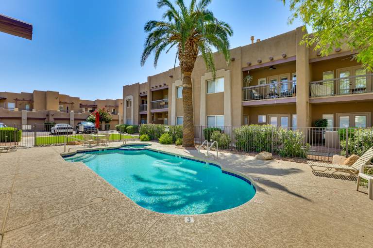 Golf Getaway 1 Mi to Old Town Pueblo Verde Condo