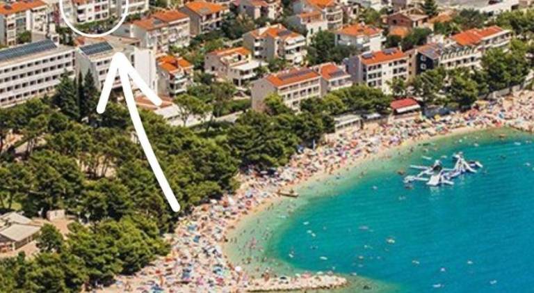 Rental apartment with 2 rooms for 4 persons in Tucepi
