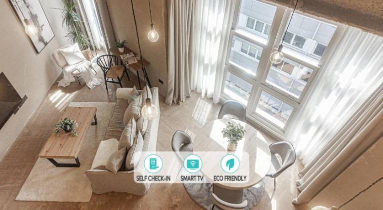Rental apartment with 3 rooms for 8 persons in A Coruña