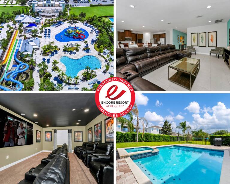 Vacation home with jacuzzi & private pool in Osceola, FL