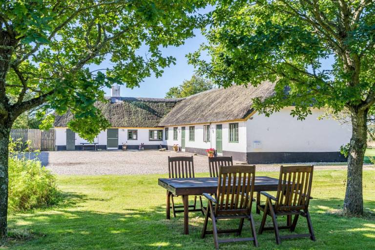 Ferienhaus mit Hund inNørre Nebel Sogn, Houstrup Nordseeküste Dänemark f&uuml;r max. 4 Personen