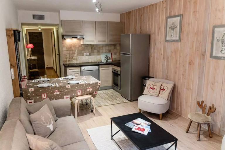 Apartment with barbecue in Les Deux Alpes