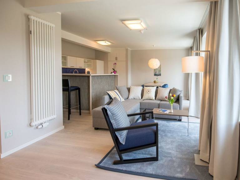 Ferienwohnung mit Meerblick, 1 Schlafzimmer und Balkon — photo 4