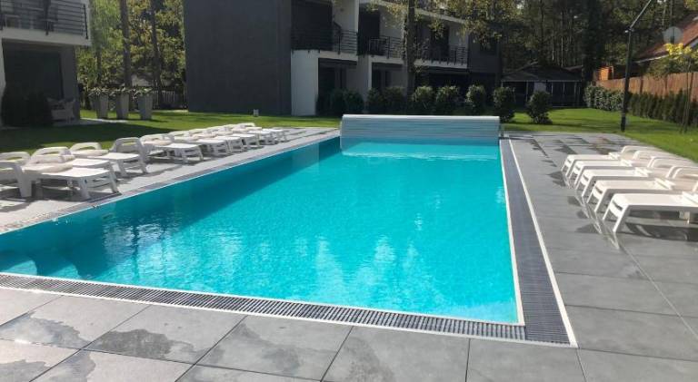 Holiday apartment with pool in Rewal