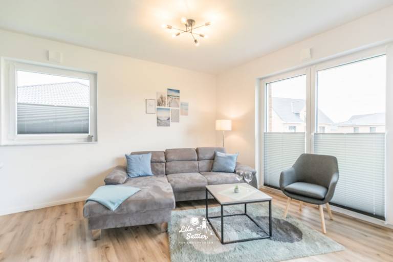 Top-Neubau Ferienhaus für 4 Personen mit Hund + Terrasse und Garten — photo 2