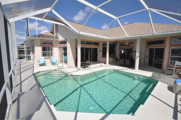 Canal Home w Heated Pool Dock in Palm Coast, FL