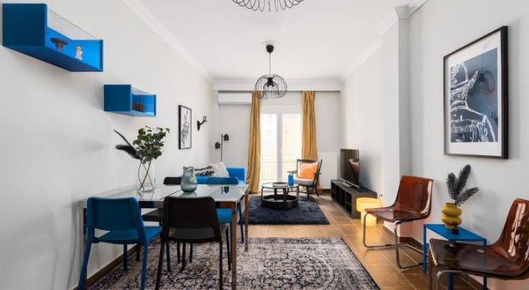 Indiana by halu! Stylish 2BD apartment next to Papafi Metro Station in Thessaloniki