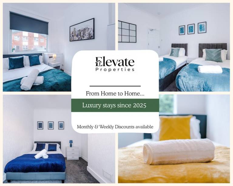 House with 4 rooms for 10 persons in Stoke-on-Trent