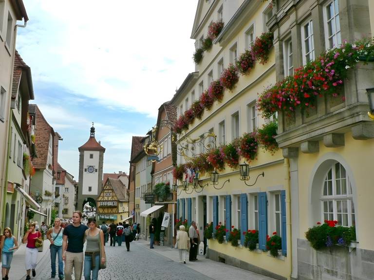 Historik Hotel Goldener Hirsch Rothenburg in Ansbach