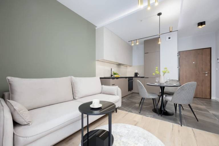 Apartament typu studio Mokotów