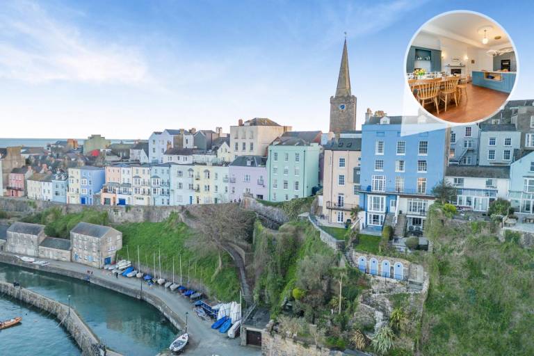 Fully equipped wonderful cottage with yard | Water view | Close to the beach | Dogs allowed in Tenby