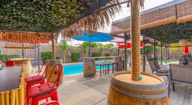 Tropical Paradise in Fresno, CA