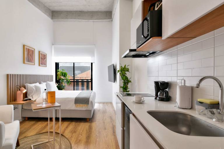 w Amazing Loft w balcony in Chapinero